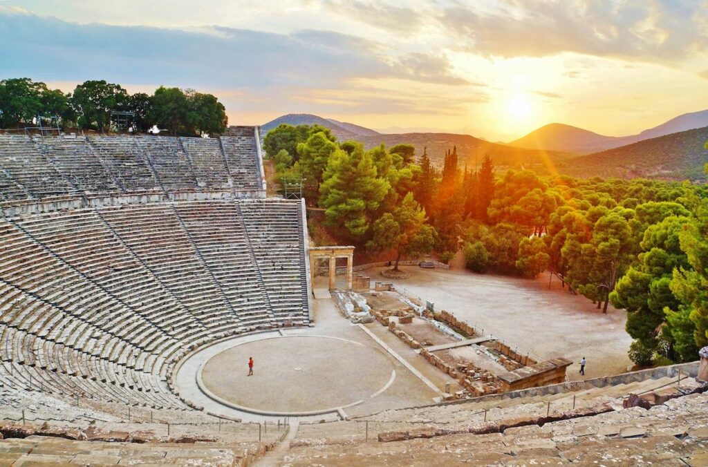 Ancient Theater at the Asklepieion of Epidaurus